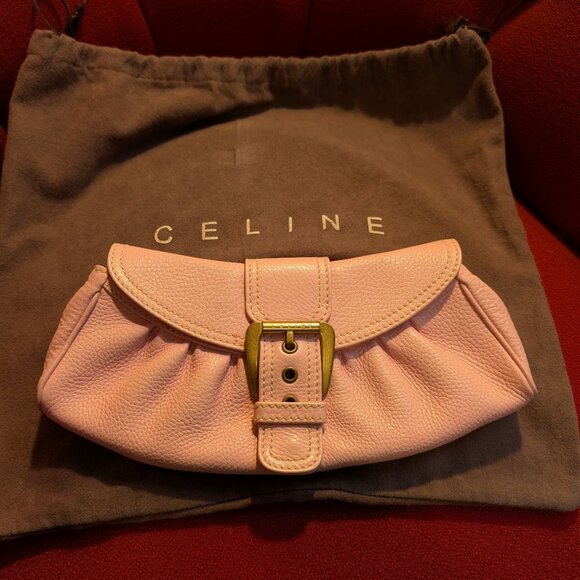 Céline Clutch/Shoulder Bag - Chouquette Pink - Picture 3 of 11